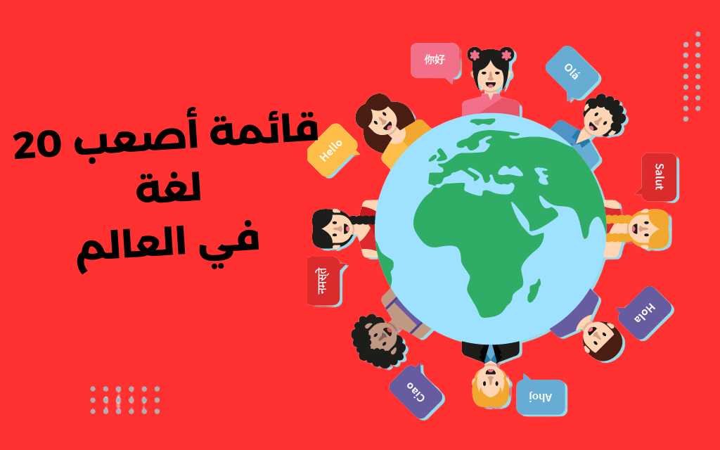 ما هي أصعب لغة في العالم 1 عربيّةكوم Arrabiacom قائمة أصعب 20 لغة في العالم رحلة عبر تحديات تعلم اللغات