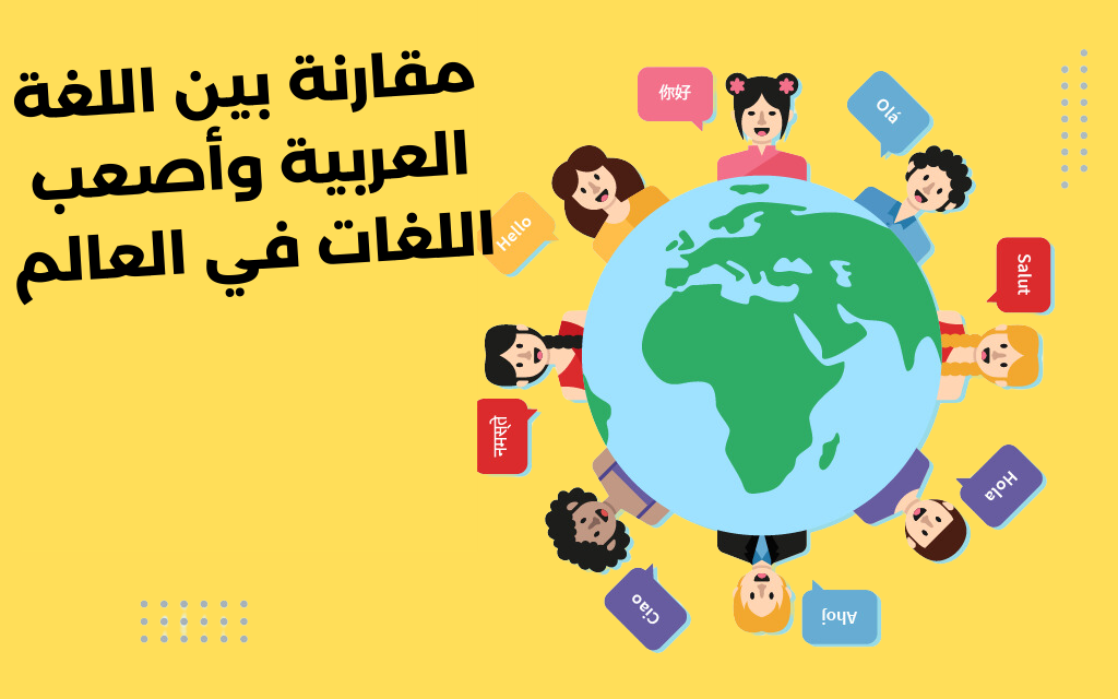 ما هي أصعب لغة في العالم 2 عربيّةكوم Arrabiacom مقارنة بين اللغة العربية وأصعب اللغات في العالم