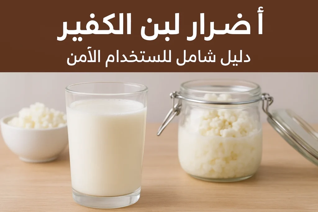 أضرار لبن الكفير