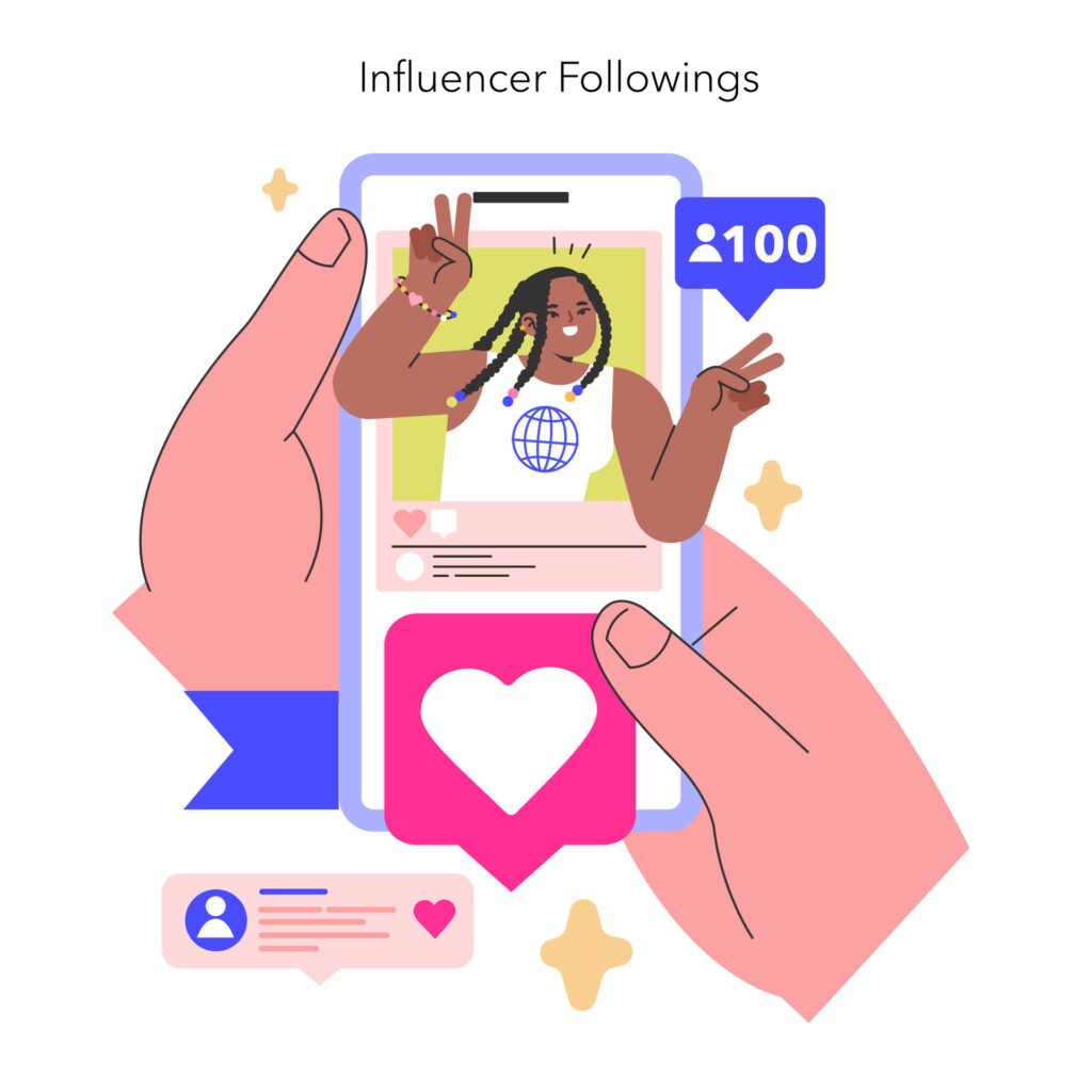 vecteezyinfluencerfollowingsconcepthandsholdasmartphone عربيّةكوم Arrabiacom