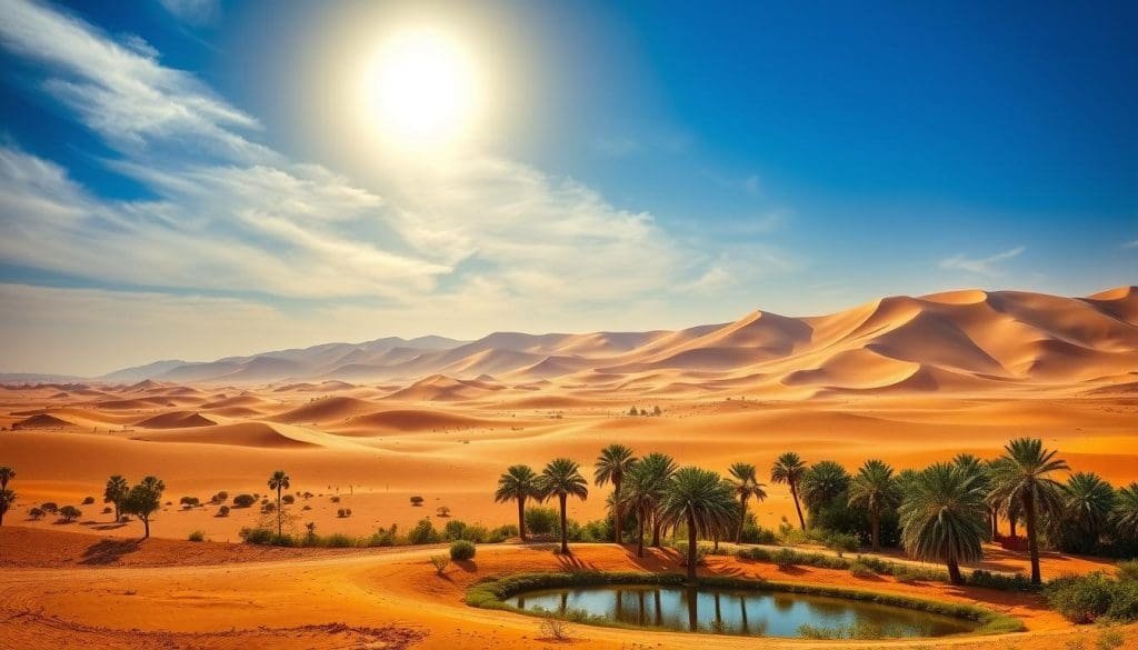 التنوّع الجغرافي في العالم العربي من الصحراء إلى الجبال