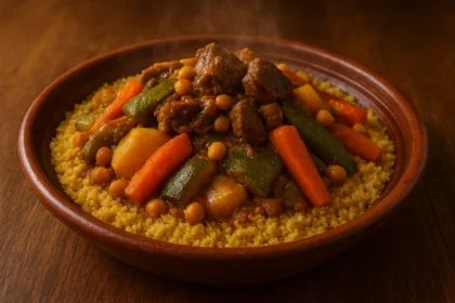 كيفية عمل الكسكسي المغربي
