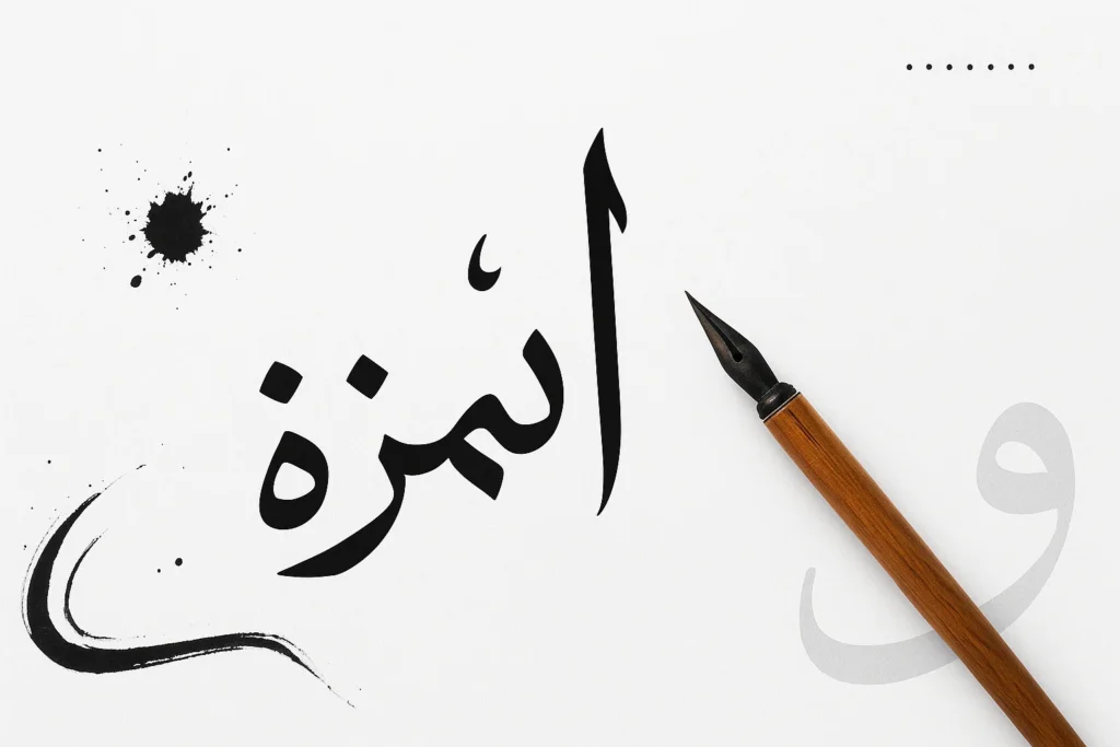 الكلمة التي كتبت همزتها بشكلٍ صحيح فيما يلي هي